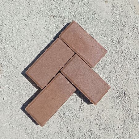 плитка светло-коричневый Кирпич 40 мм