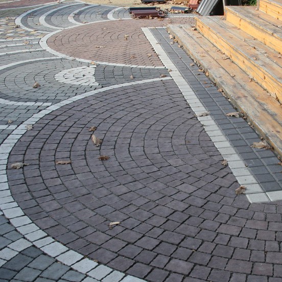 тротуарная плитка Антик коричневый 40 мм